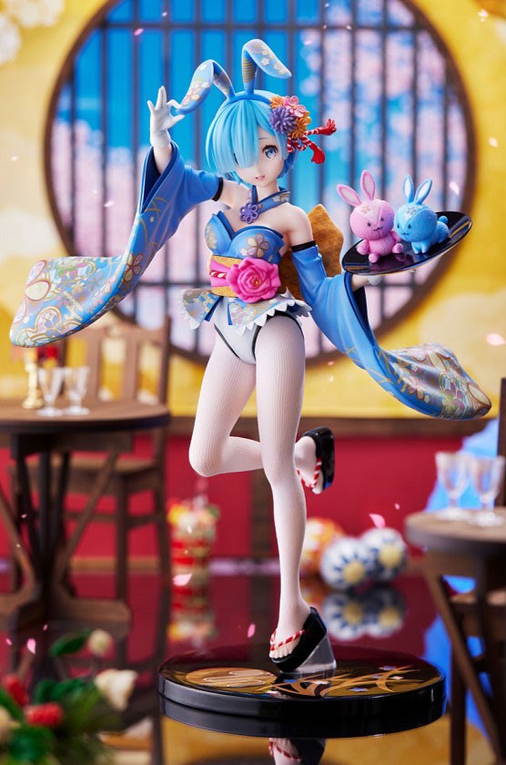 Estatua Re Zero Rem Wa-Bunny 23 cm