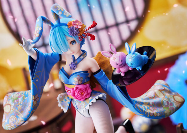 Estatua Re Zero Rem Wa-Bunny 23 cm