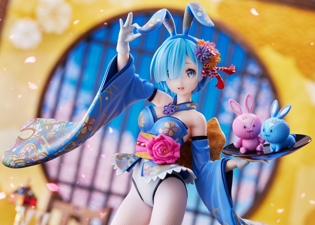 Estatua Re Zero Rem Wa-Bunny 23 cm