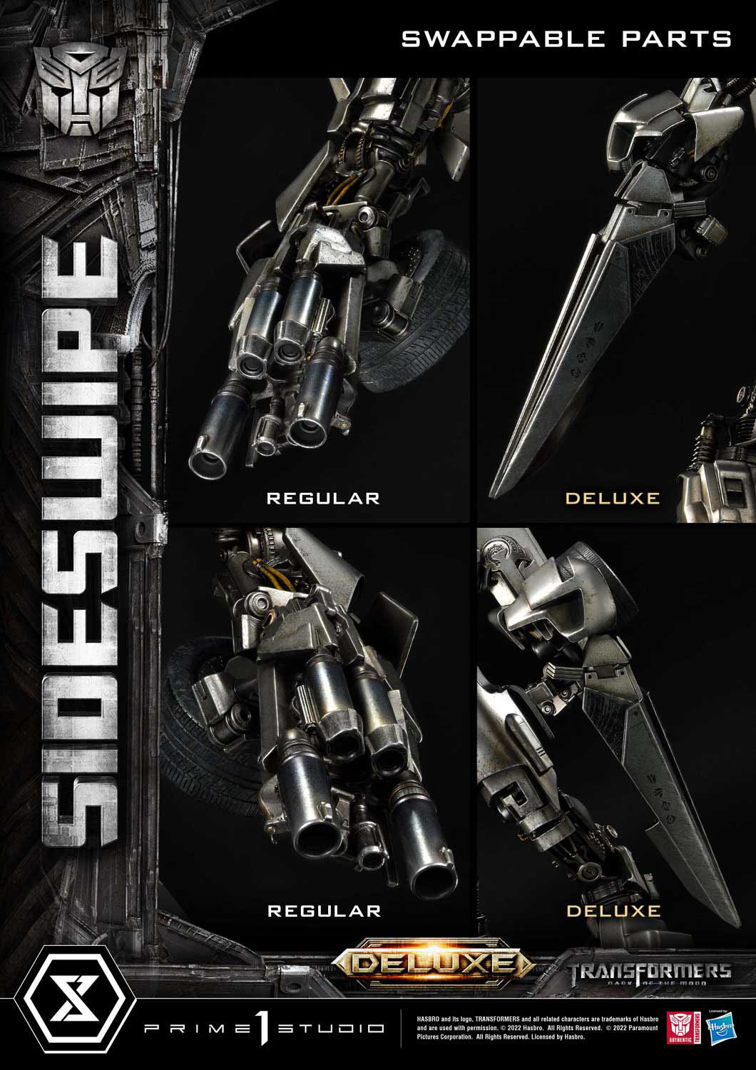 Estatua Sideswipe Deluxe Bonus Version