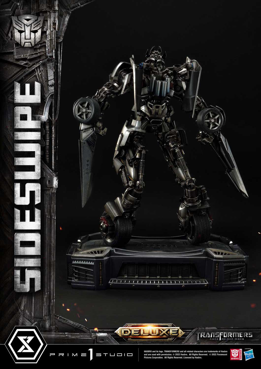 Estatua Sideswipe Deluxe Bonus Version