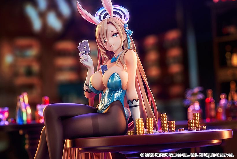 Estatua Asuna Bunny Girl Game Playing
