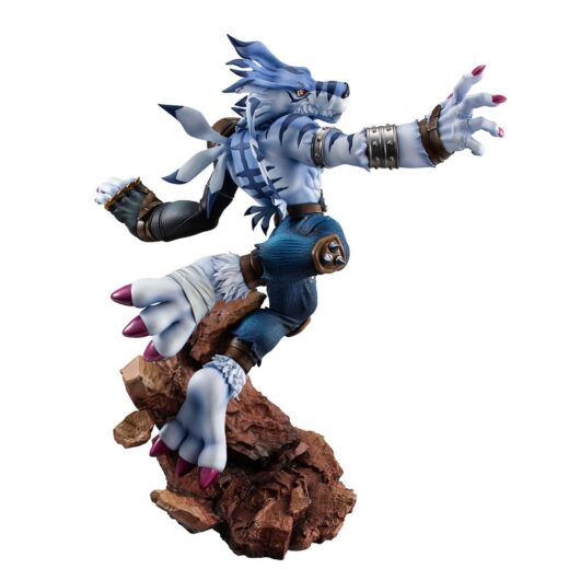 Estatua Digimon GEM Were Garurumon