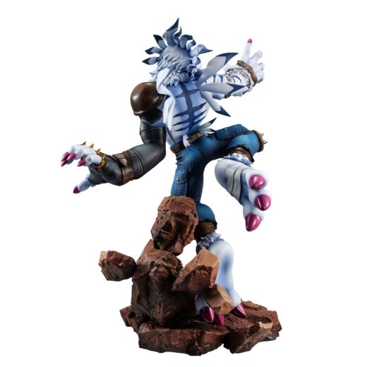 Estatua Digimon GEM Were Garurumon