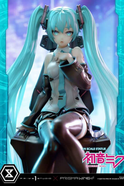 Estatua Hatsune Miku Art by neco