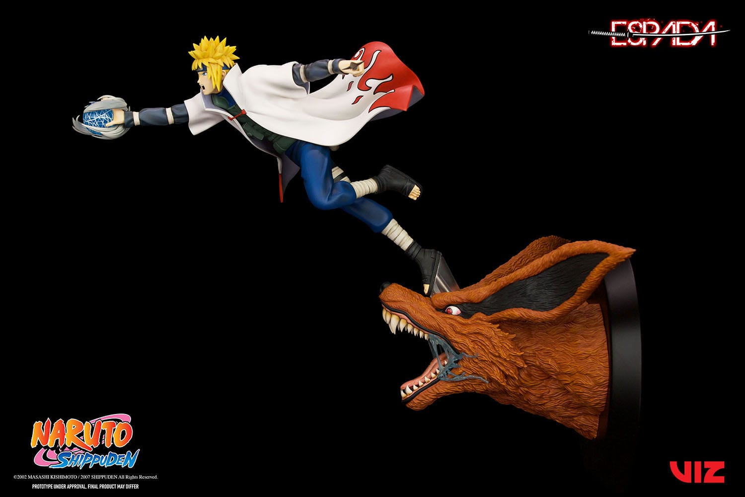 Estatua Minato Vs Nine Tailed Fox