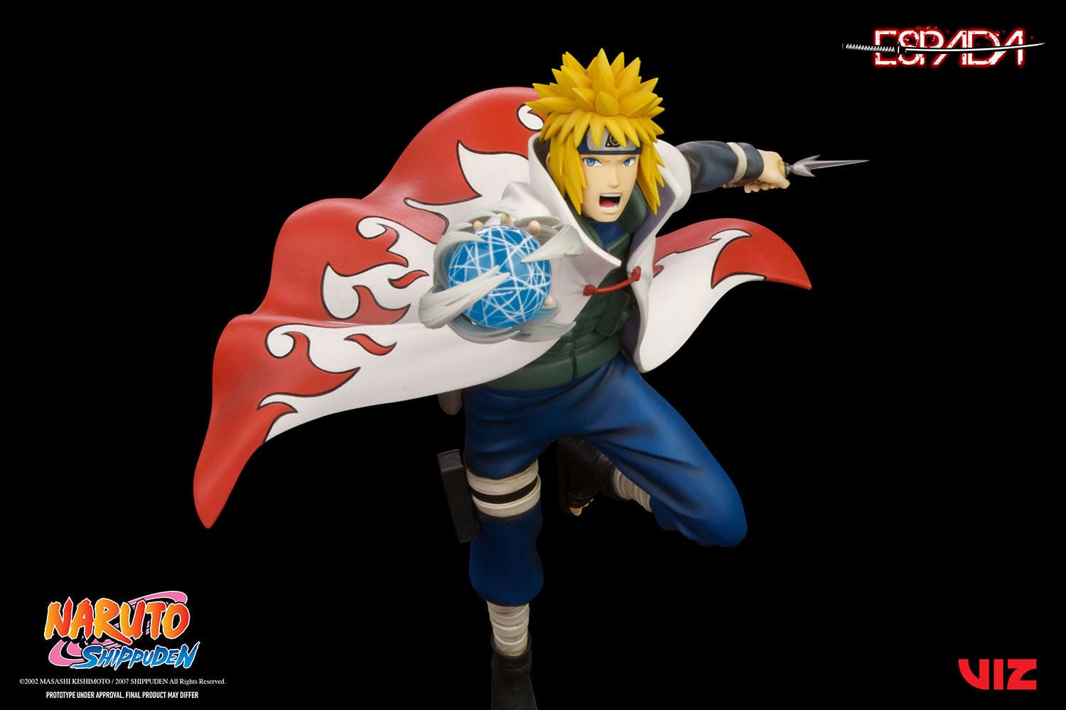 Estatua Minato Vs Nine Tailed Fox