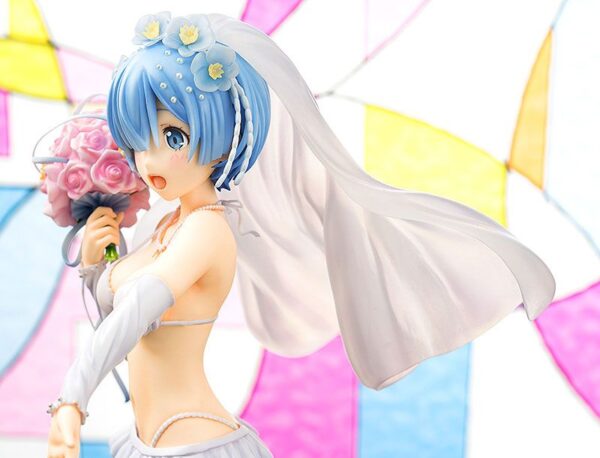 Estatua ReZERO Rem Wedding Version