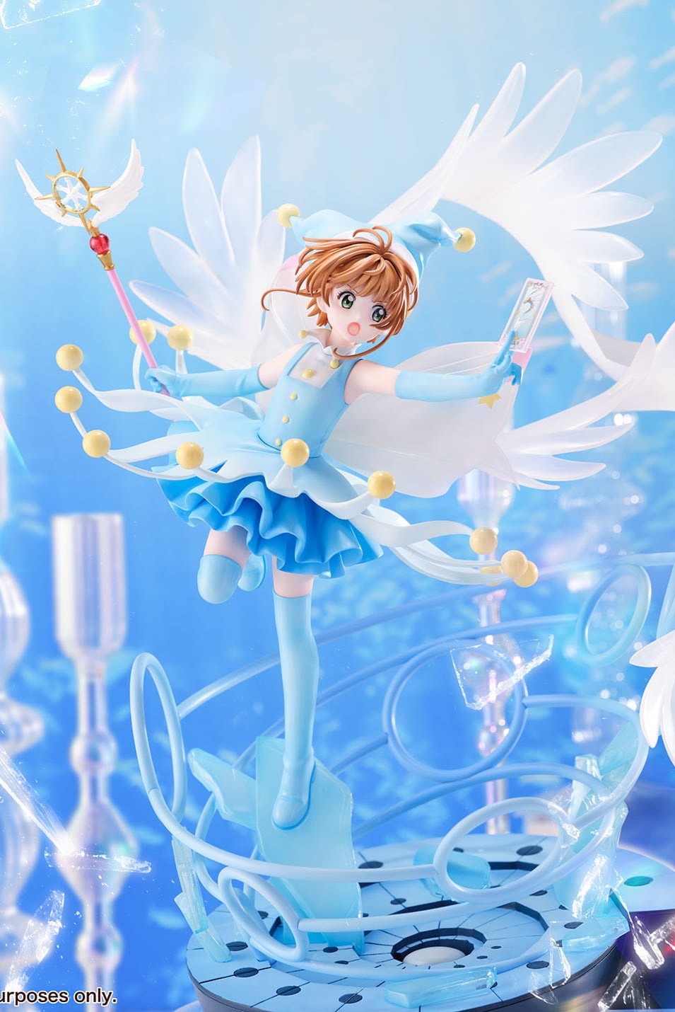 Estatua Sakura Kinomoto Battle Costume Water