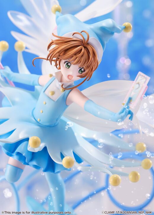 Estatua Sakura Kinomoto Battle Costume Water