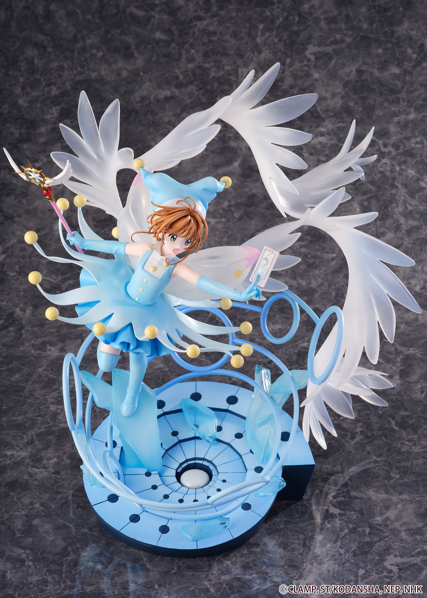 Estatua Sakura Kinomoto Battle Costume Water