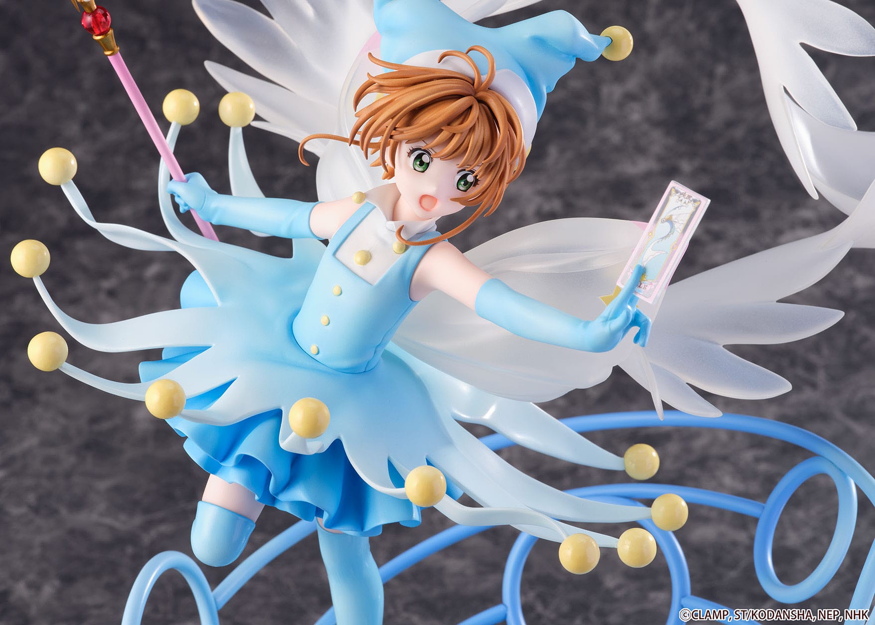 Estatua Sakura Kinomoto Battle Costume Water