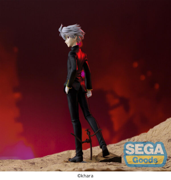 Estatua SPM Kaworu Nagisa Commander Suit