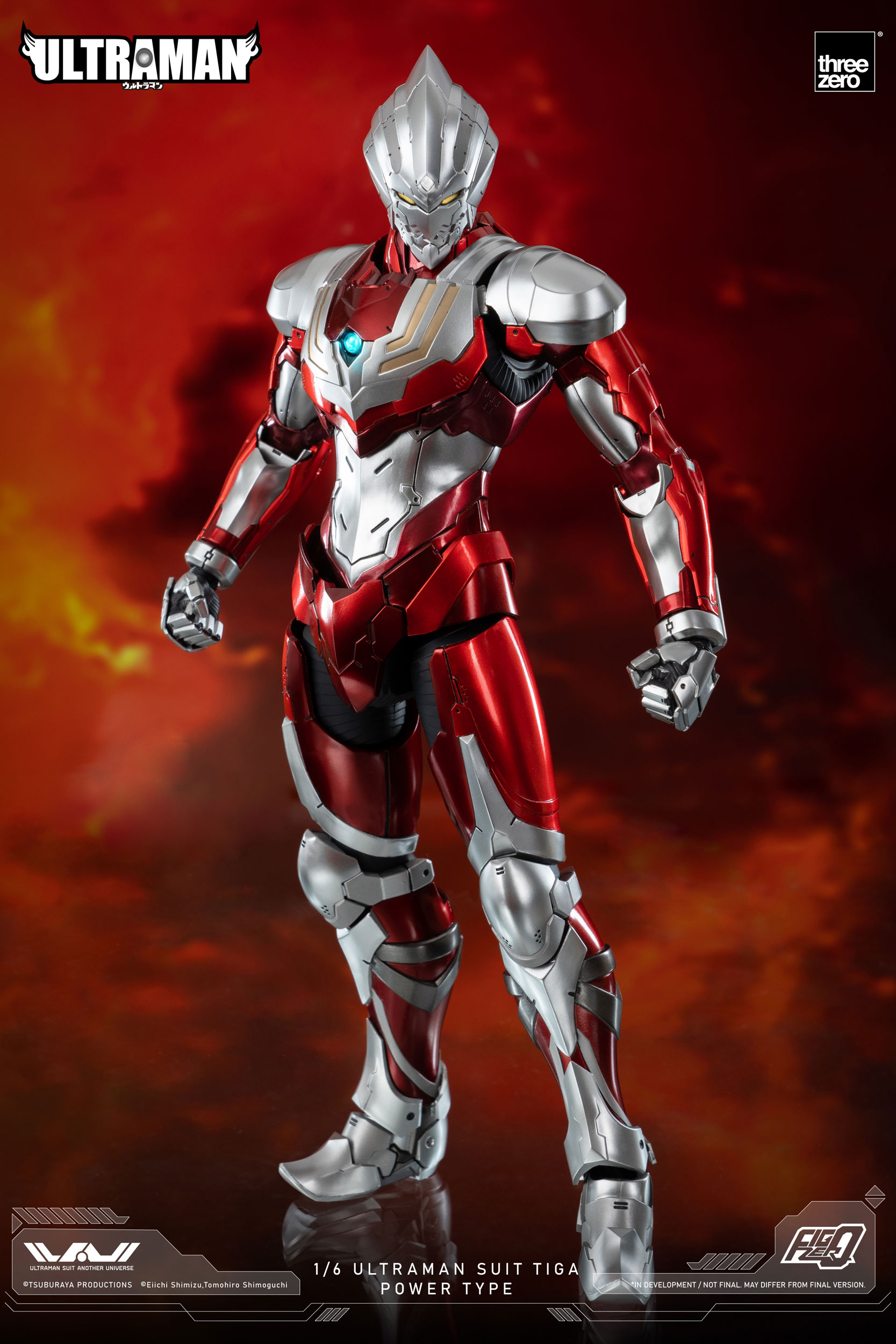 Figura FigZero Ultraman Suit Tiga Power