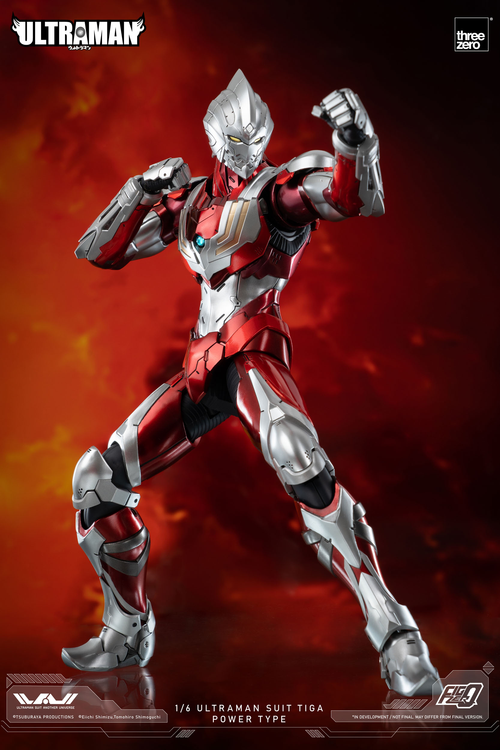 Figura FigZero Ultraman Suit Tiga Power