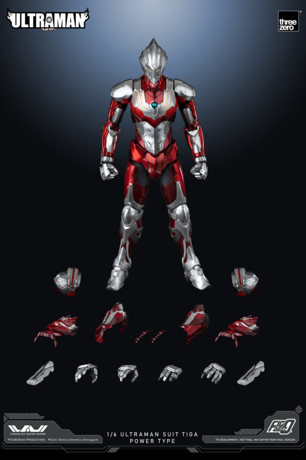 Figura FigZero Ultraman Suit Tiga Power