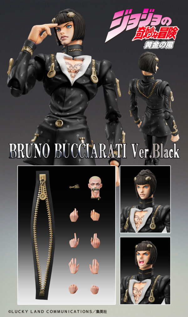 Figura JoJos Bruno Bucciarati Version Black