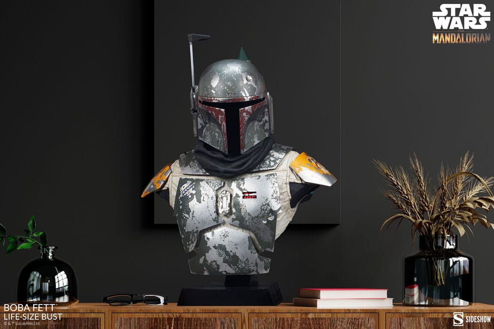 Busto The Mandalorian Boba Fett 81 cm