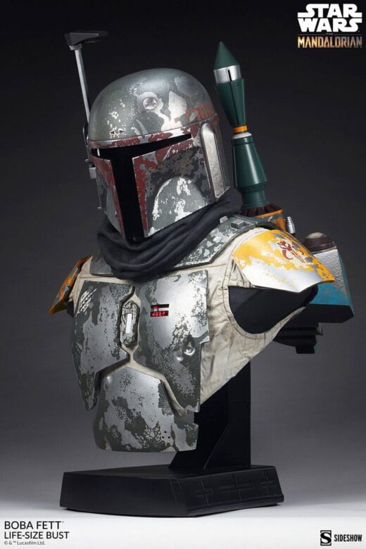 Busto The Mandalorian Boba Fett 81 cm