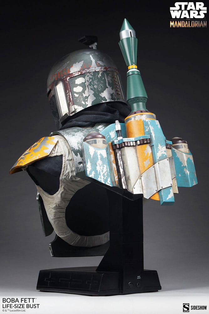 Busto The Mandalorian Boba Fett 81 cm