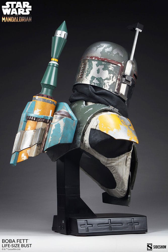 Busto The Mandalorian Boba Fett 81 cm