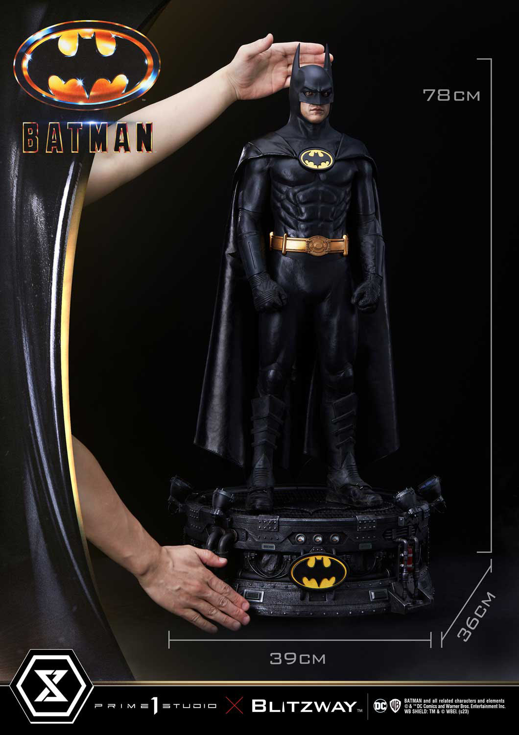 Estatua Batman 1989 78 cm