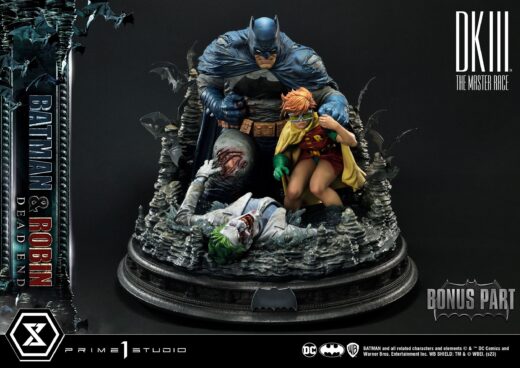 Estatua Batman y Robin Dead End Ultimate Bonus