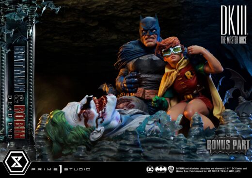 Estatua Batman y Robin Dead End Ultimate Bonus