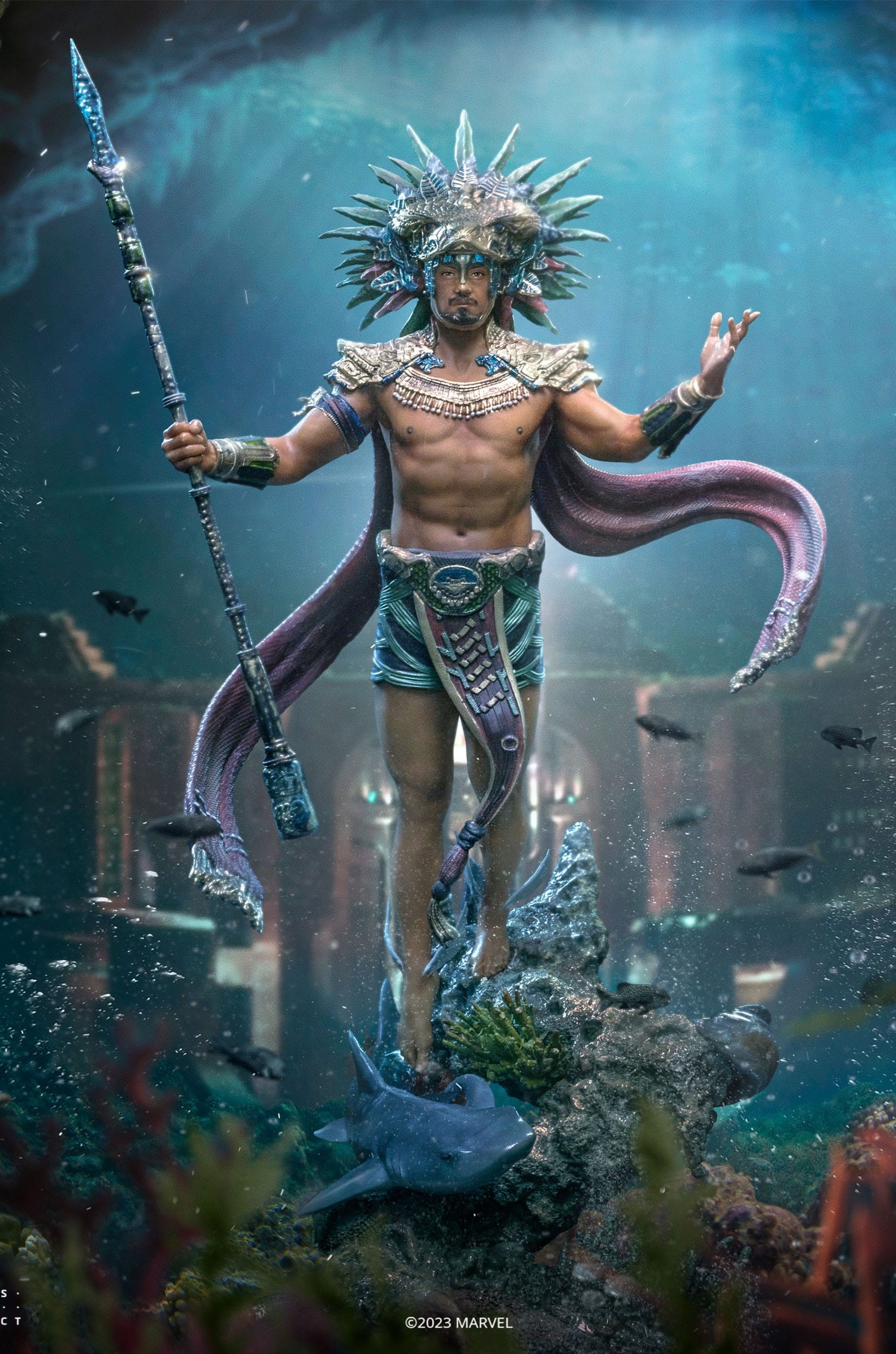 Estatua Deluxe Art Scale King Namor