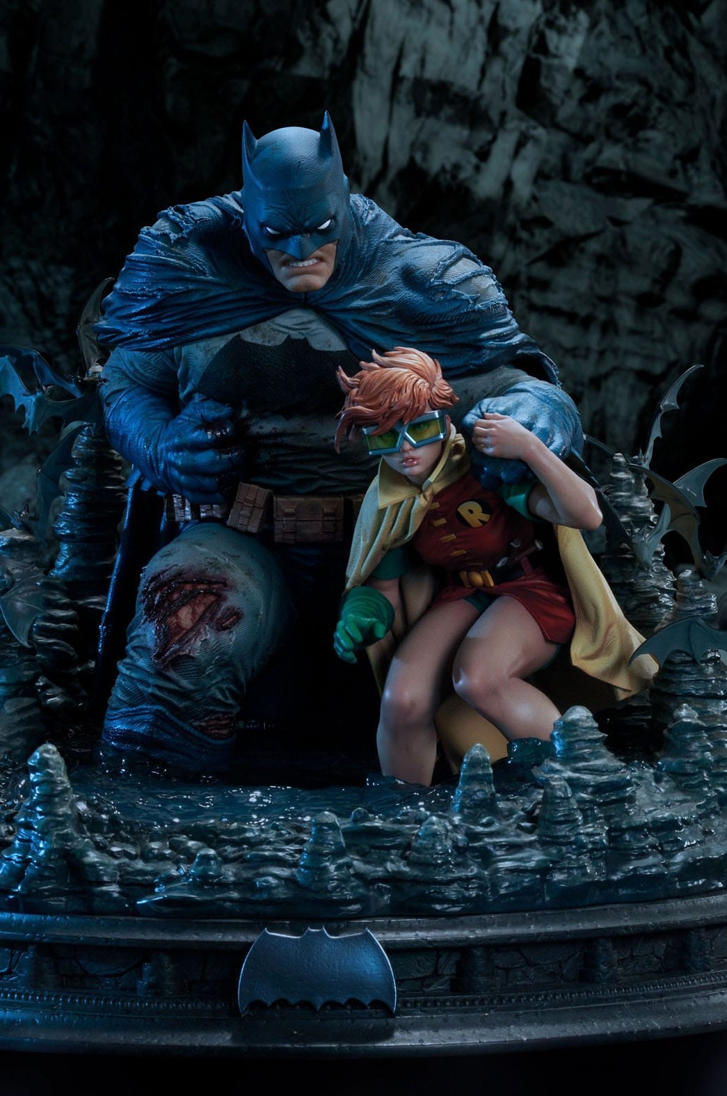 Estatua Masterline Batman y Robin Dead End