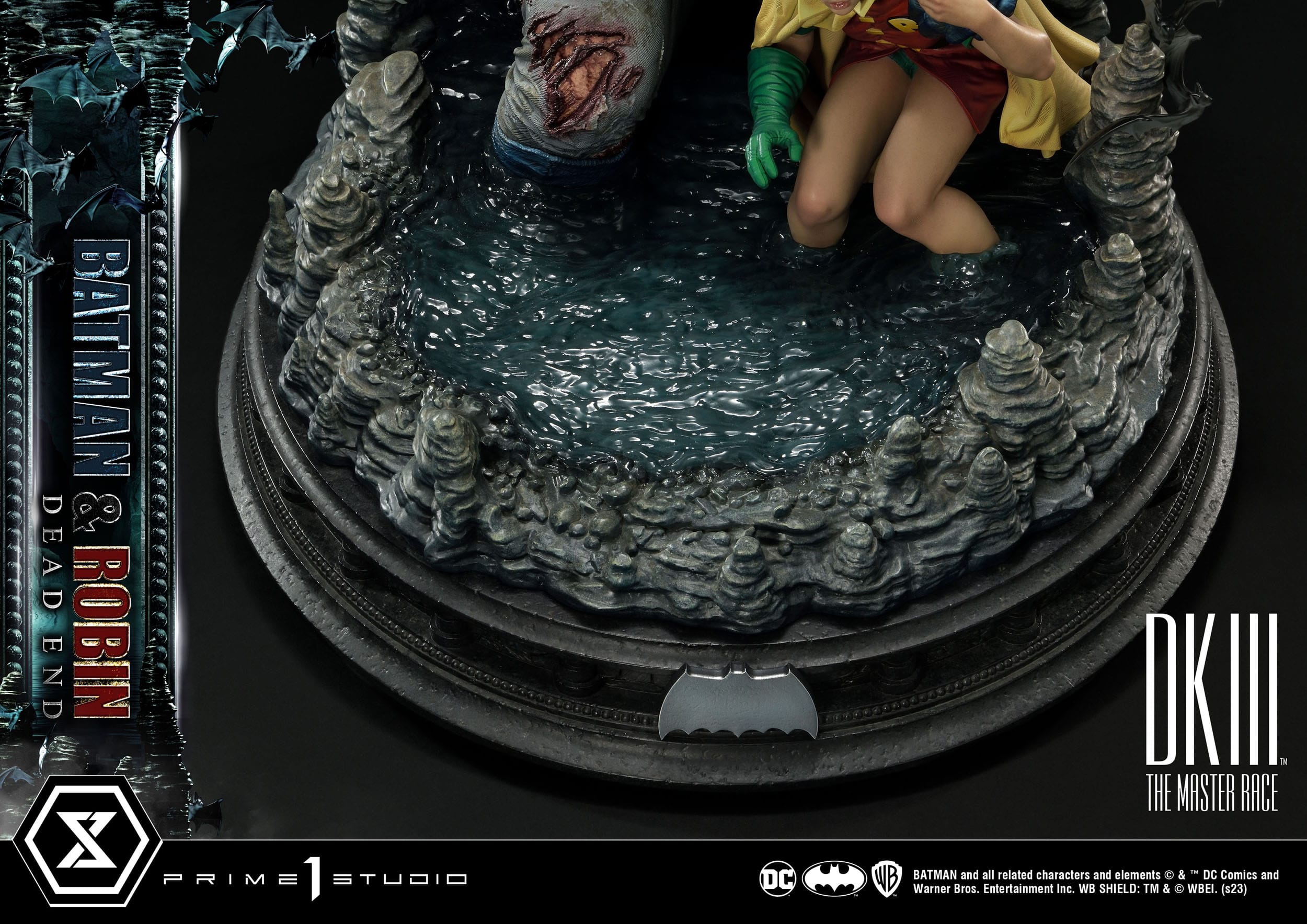 Estatua Masterline Batman y Robin Dead End