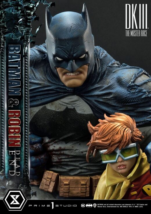 Estatua Masterline Batman y Robin Dead End