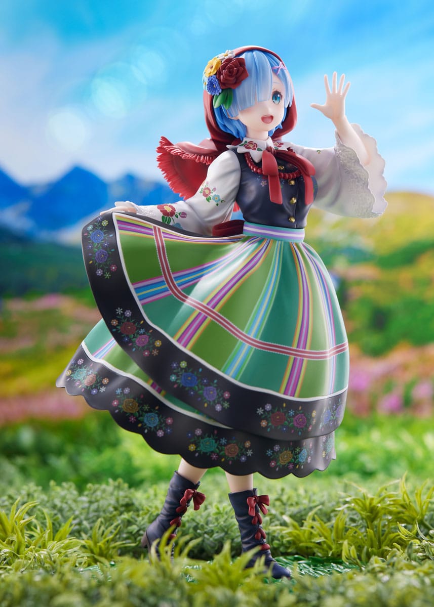 Estatua ReZero Rem Country Dress Ver