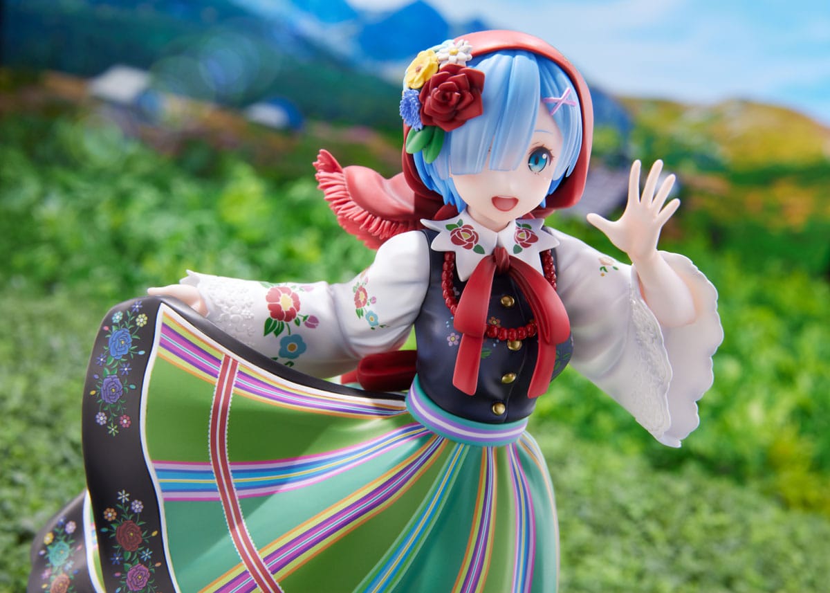 Estatua ReZero Rem Country Dress Ver