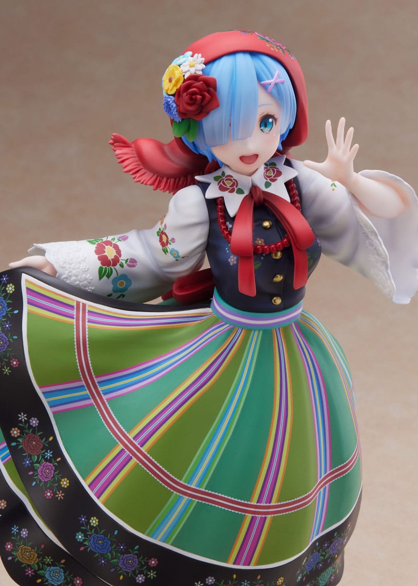 Estatua ReZero Rem Country Dress Ver