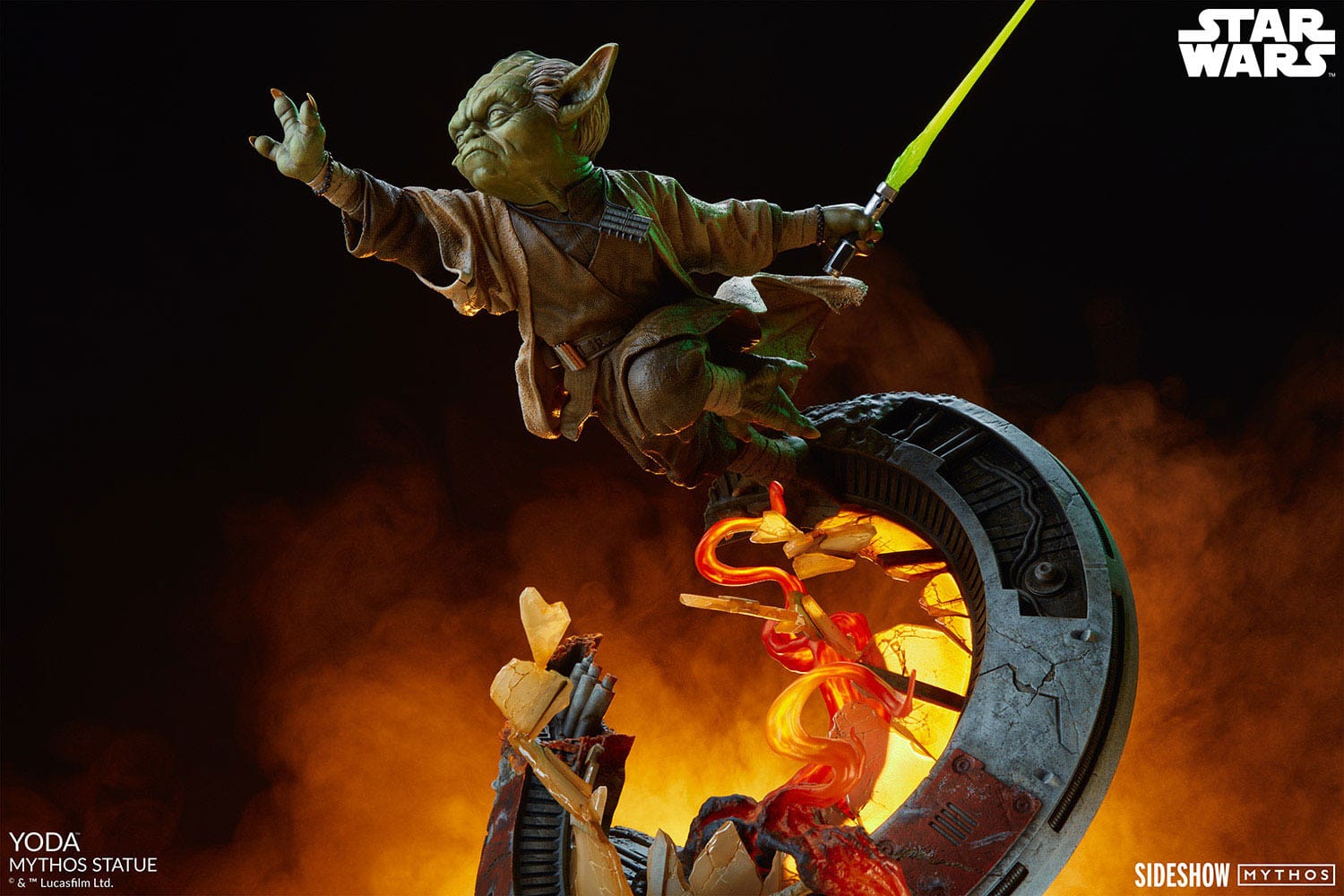 Estatua Star Wars Mythos Yoda 43 cm