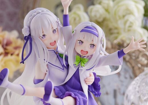 Estatua ReZero Emilia and Childhood Emilia