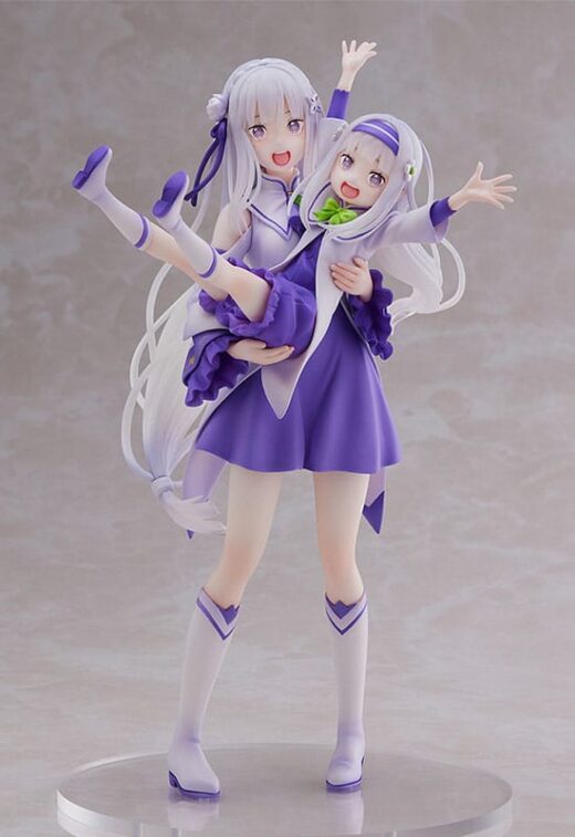 Estatua ReZero Emilia and Childhood Emilia