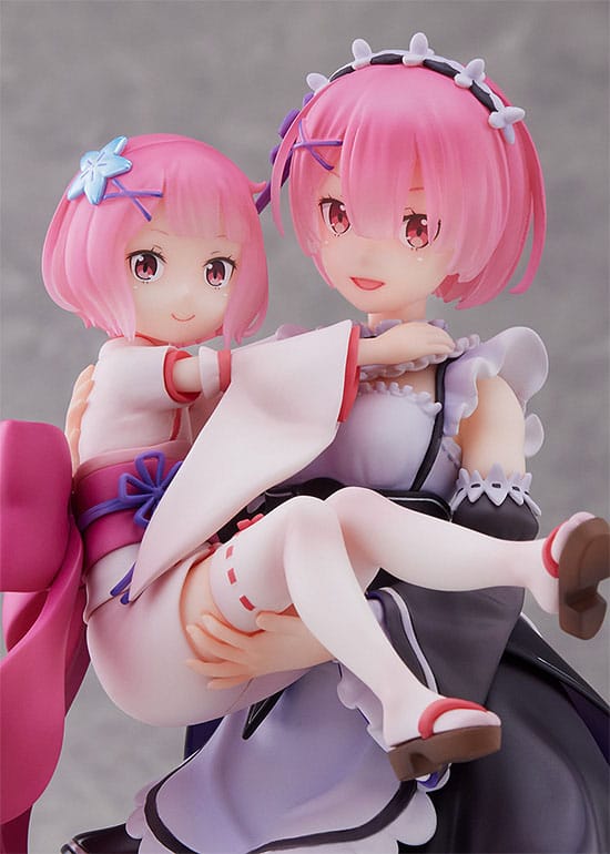 Estatua ReZero Ram and Childhood Ram