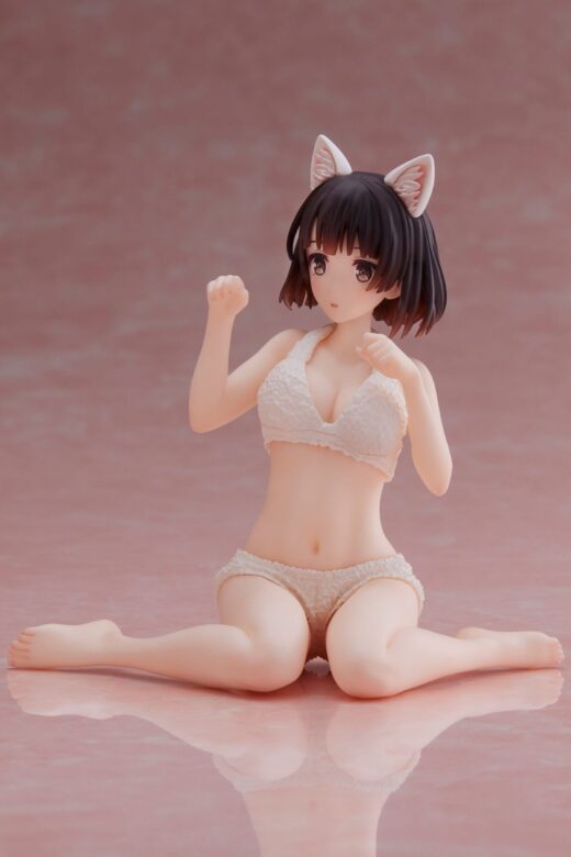 Estatua Saekano Megumi Kato Cat Roomwear Ver