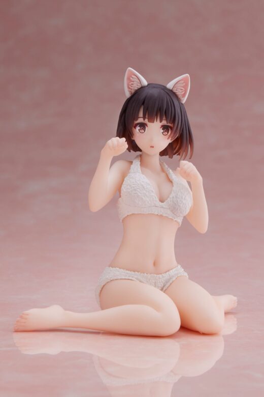 Estatua Saekano Megumi Kato Cat Roomwear Ver