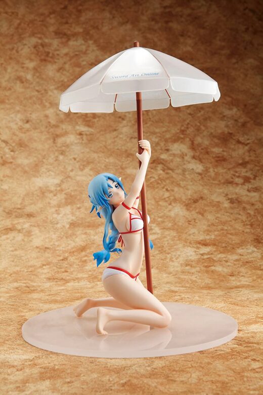 Estatua SAOII Asuna Sexy Bikini Parasol