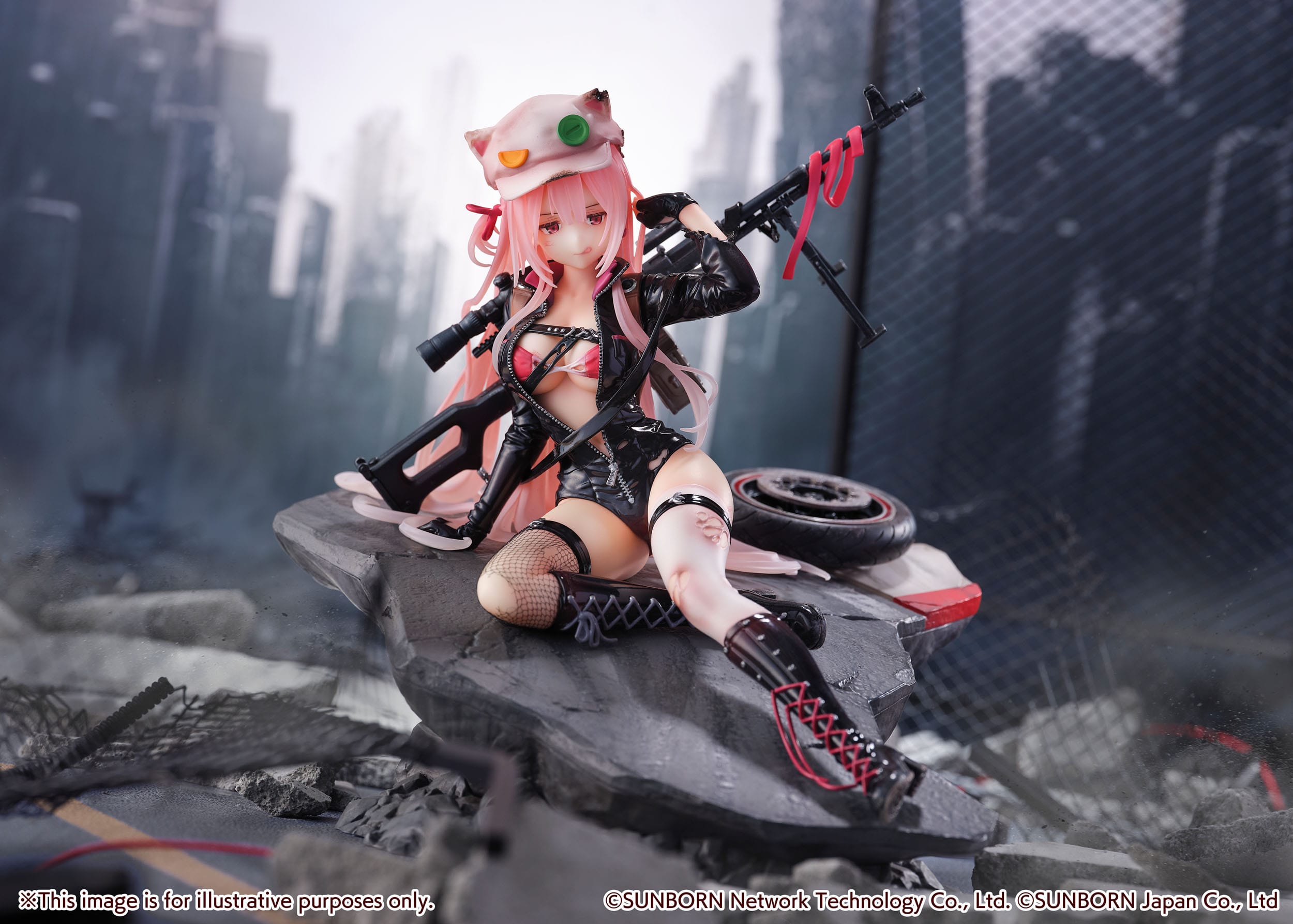 Estatua Girls Frontline UKM 2000 Gale Lightning