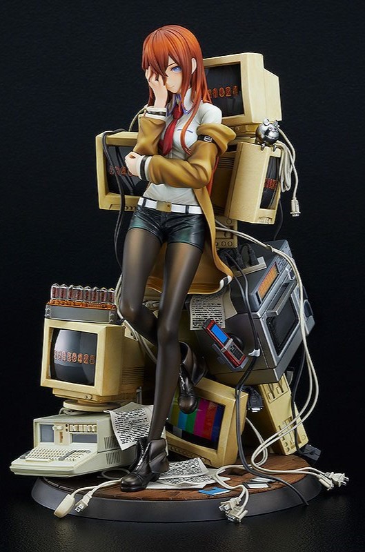 Estatua Steins Gate Makise Reading Steiner