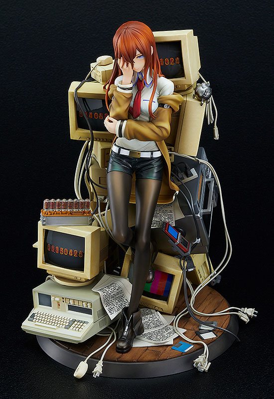 Estatua Steins Gate Makise Reading Steiner