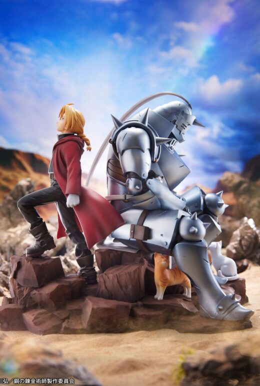 Estatua Edward Elric and Alphonse