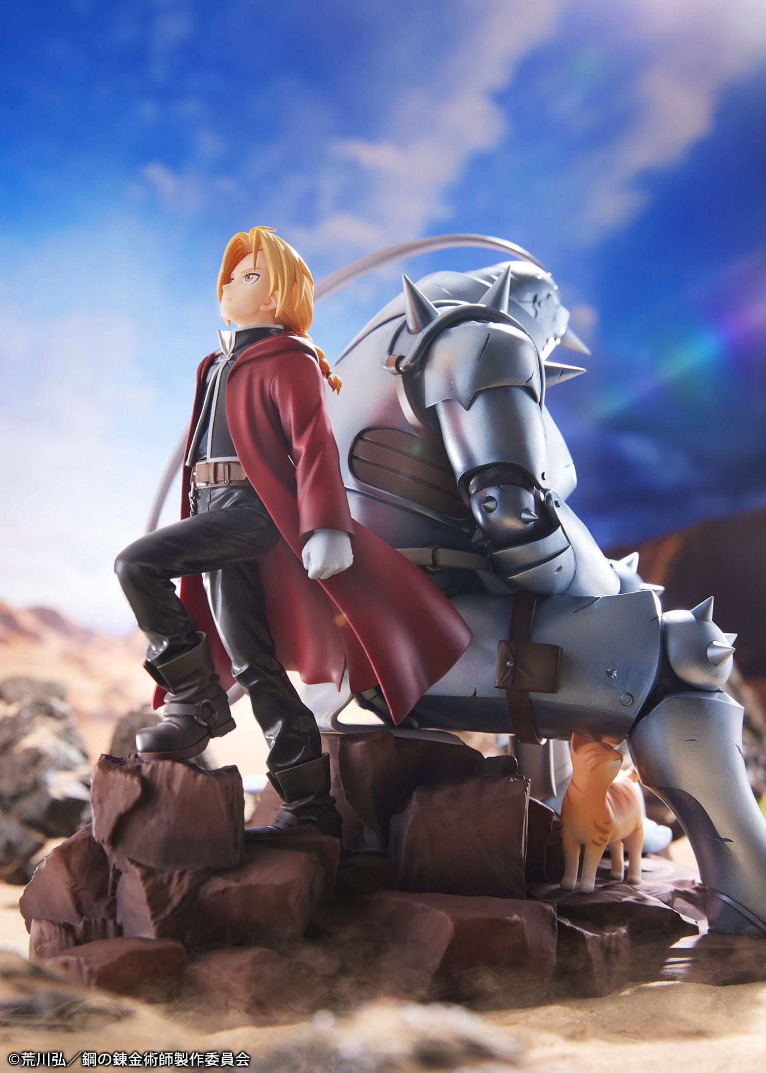 Estatua Edward Elric and Alphonse