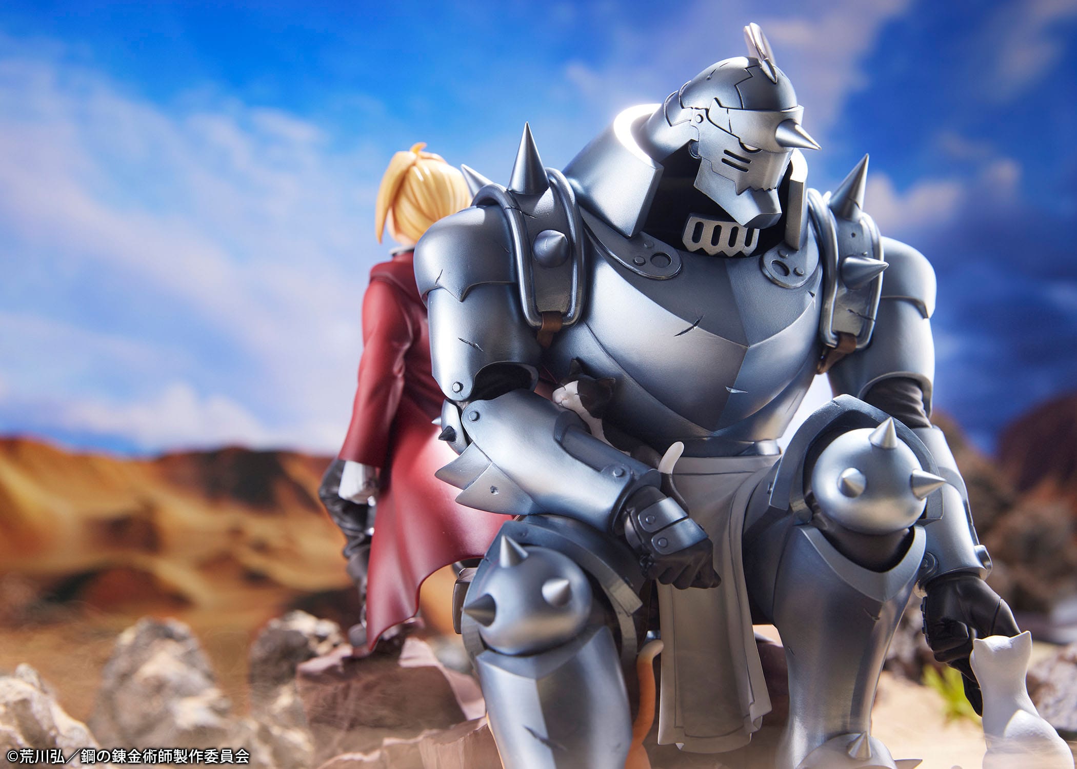 Estatua Edward Elric and Alphonse