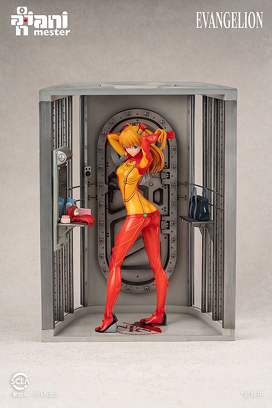 Estatua Evangelion Asuka Shikinami Langley 23cm