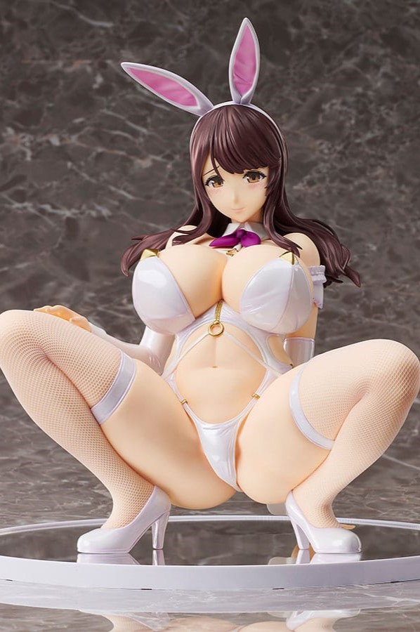 Estatua Hiyori Mikakino White Bunny Version 26 cm